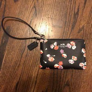 Coach Flower Wristlet